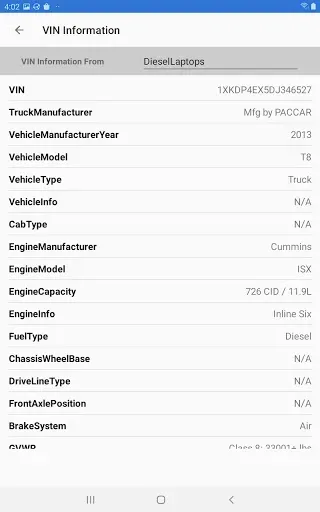 Скриншот 3 — Diesel Decoder