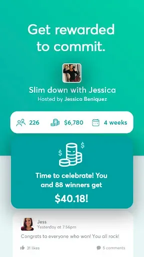 Скриншот 4 — DietBet: Lose Weight & Win!