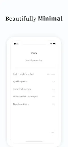 Скриншот 1 — Notes, Journal, Diary: PenCake