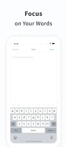 Скриншот 4 — Notes, Journal, Diary: PenCake
