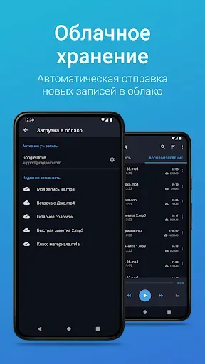 Скриншот 4 — Простой диктофон - про