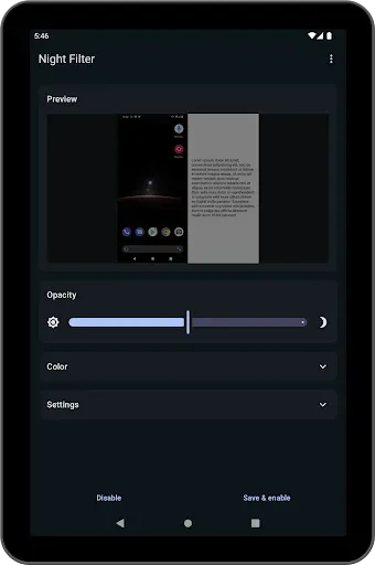 Скриншот 6 — Night Filter