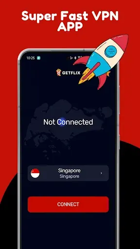 Скриншот 2 — Getflix VPN