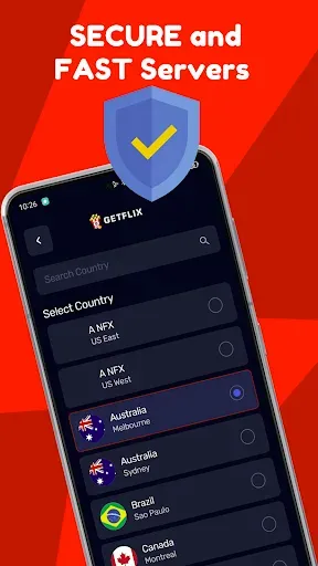 Скриншот 3 — Getflix VPN