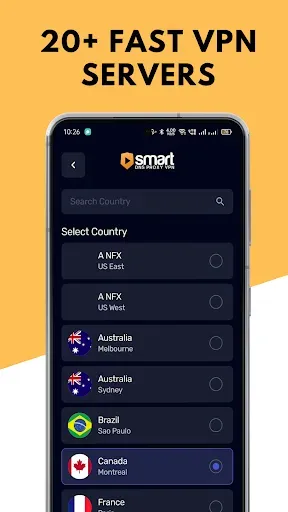 Скриншот 2 — Smart DNS - VPN Proxy Master
