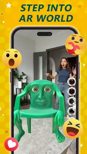 Скриншот 5 — Brainrut: AR Filter & Fun Call