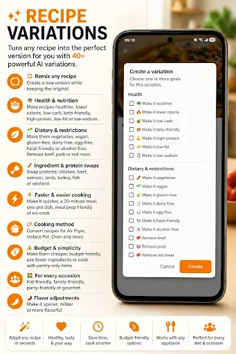 Скриншот 3 — Instant Pot/Air Fryer Recipes