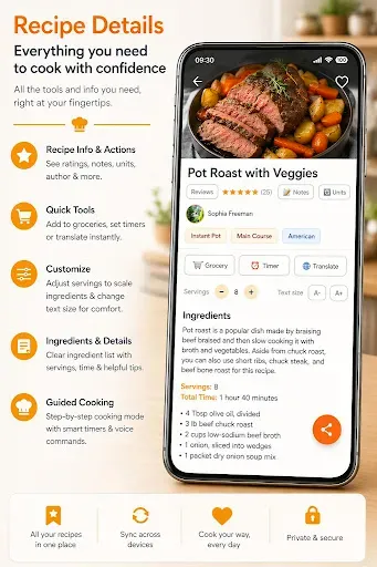 Скриншот 4 — Instant Pot/Air Fryer Recipes