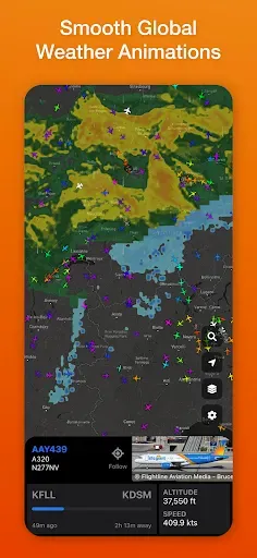 Скриншот 4 — Flight Tracker Radar Live 24