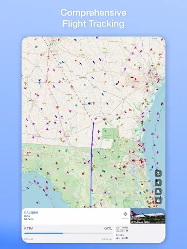 Скриншот 6 — Flight Tracker Radar Live 24