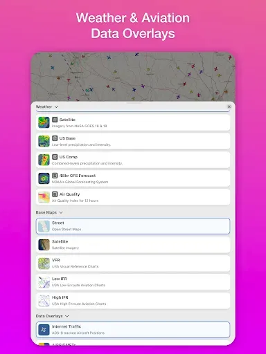 Скриншот 7 — Flight Tracker Radar Live 24