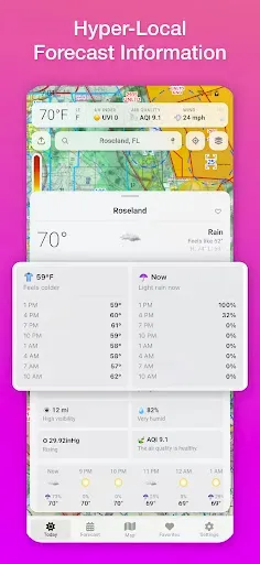 Скриншот 6 — Vortix Pro: Weather Radar Maps