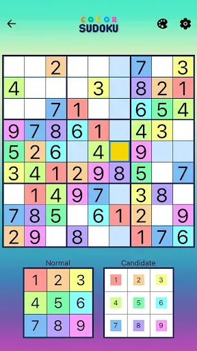 Скриншот 1 — Color Sudoku Pro