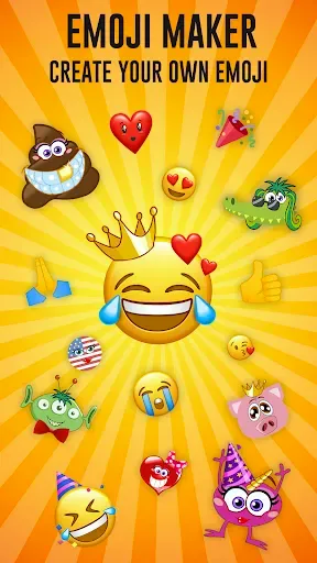 Скриншот 1 — Emoji Maker Pro: Design Emojis