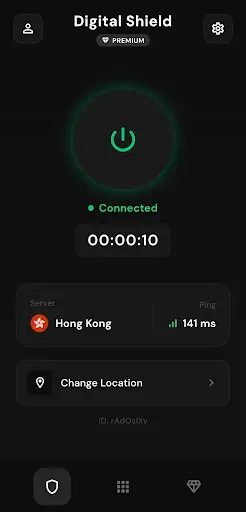 Скриншот 1 — Digital Shield VPN