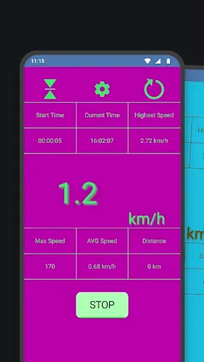 Скриншот 6 — Спидометр: Tрекер скорости GPS