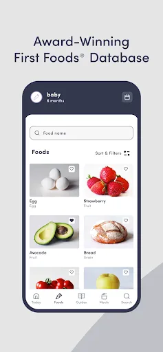 Скриншот 4 — Solid Starts: Baby Food App