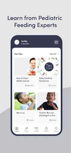 Скриншот 5 — Solid Starts: Baby Food App