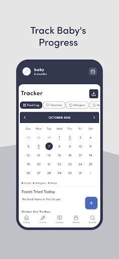 Скриншот 6 — Solid Starts: Baby Food App