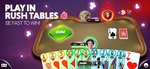 Скриншот 7 — Gin Rummy Extra - Online Rummy