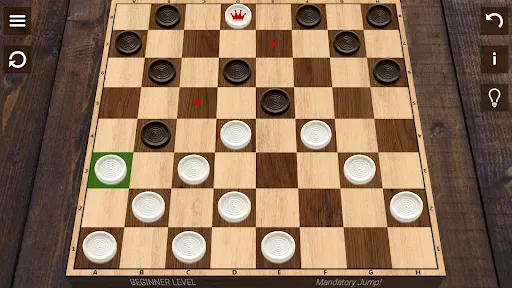 Скриншот 1 — Шашки