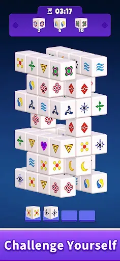 Скриншот 6 — Cube Blast 3D - Tile Mahjong