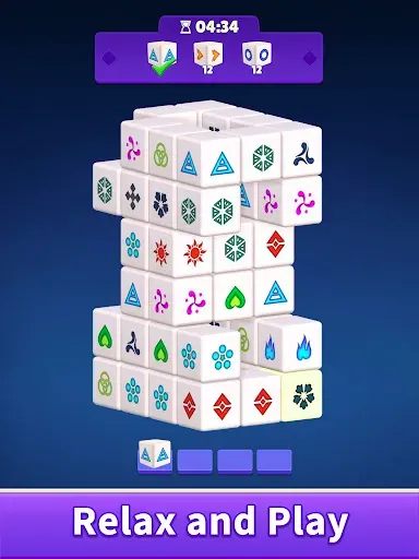 Скриншот 7 — Cube Blast 3D - Tile Mahjong