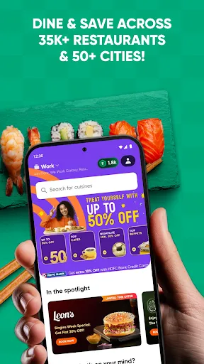 Скриншот 4 — Dineout: Restaurant Offers