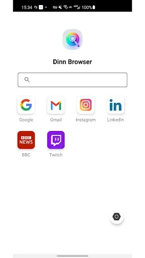 Скриншот 2 — Dinn Browser
