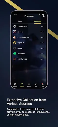 Скриншот 1 — Asurascan - Manga Browser AI