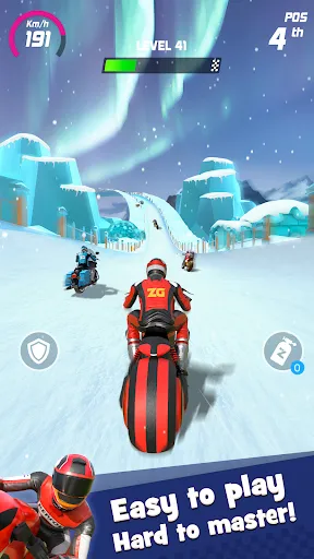 Скриншот 1 — Bike Race: Racing Games