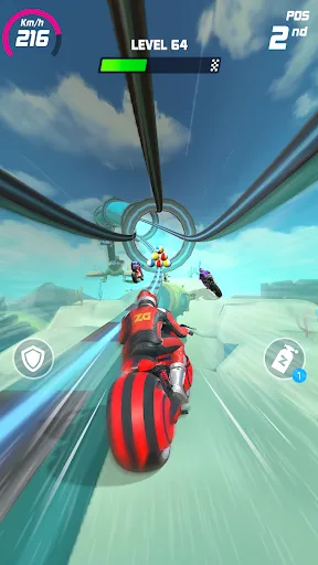 Скриншот 6 — Bike Race: Racing Games