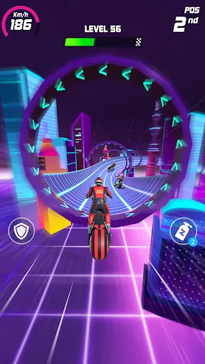 Скриншот 7 — Bike Race: Racing Games