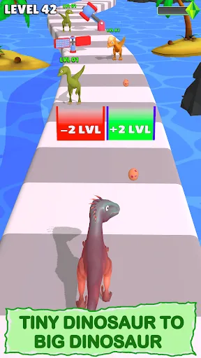 Скриншот 1 — Dinosaur Evolution: Dino Run