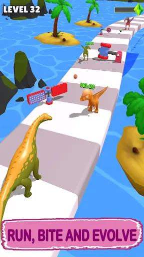 Скриншот 3 — Dinosaur Evolution: Dino Run