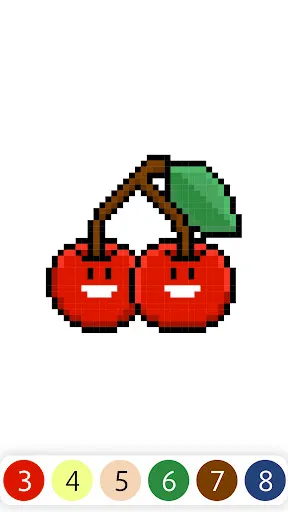 Скриншот 4 — Pаскрась по номеру Pixel Paint
