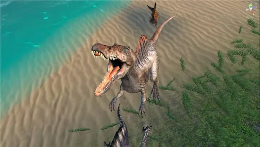 Скриншот 1 — Jurassic Clash Primal Dino Sim