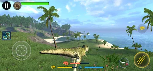 Скриншот 8 — Jurassic Clash Primal Dino Sim
