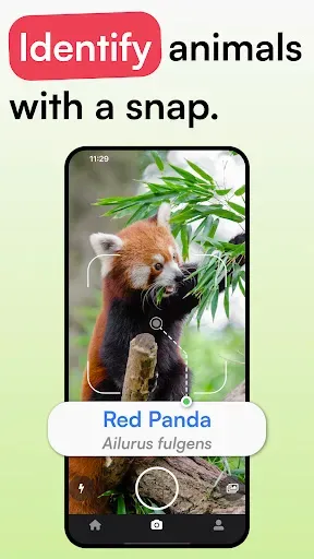 Скриншот 1 — Animal Identifier - iSpecies