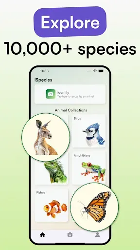 Скриншот 3 — Animal Identifier - iSpecies