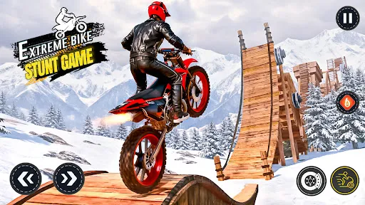 Скриншот 1 — Dirt Bike Games: Stunt Bike
