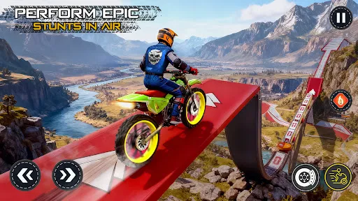 Скриншот 2 — Dirt Bike Games: Stunt Bike