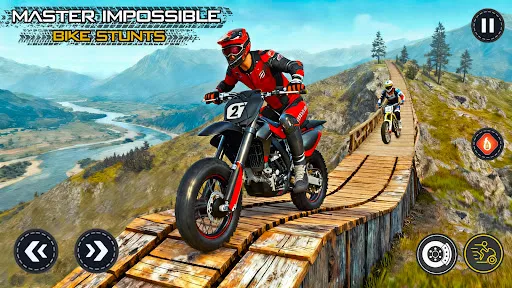 Скриншот 4 — Dirt Bike Games: Stunt Bike