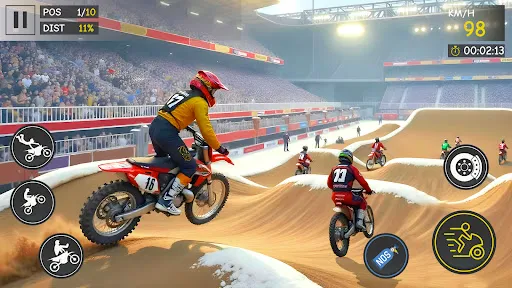 Скриншот 6 — Dirt Bike Games: Stunt Bike