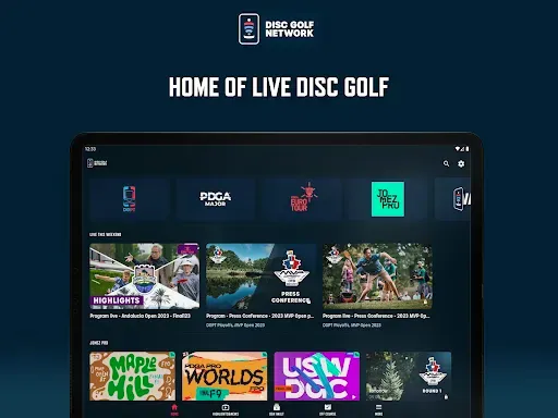 Скриншот 4 — Disc Golf Network