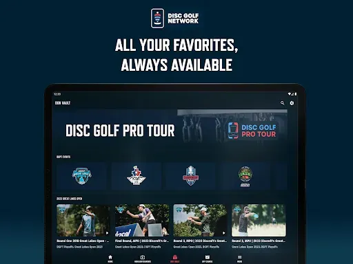 Скриншот 6 — Disc Golf Network