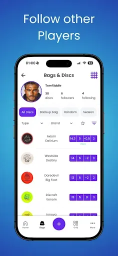 Скриншот 8 — DiscMate: Disc Golf Bags
