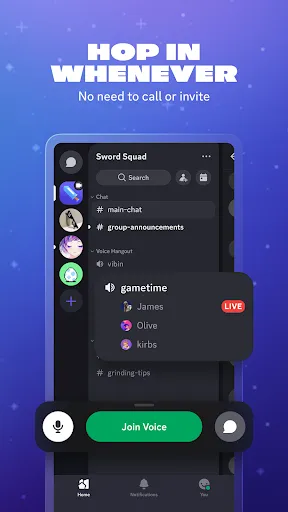 Скриншот 4 — Общайтесь и играйте с Discord