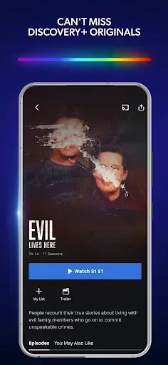 Скриншот 4 — discovery+ | Stream TV Shows