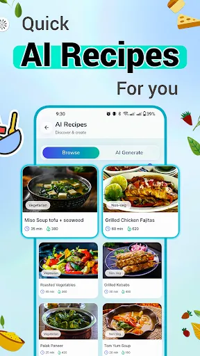 Скриншот 3 — SmartChef: AI Recipe Finder